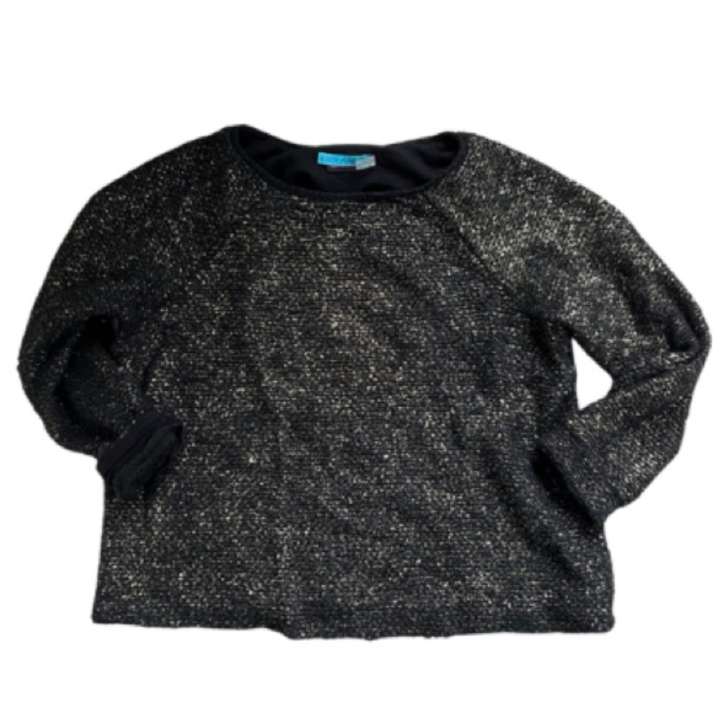 Alice & Olivia Gold and Black Sweater EUC